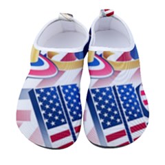 Independence Day United States Of America Kids  Sock-style Water Shoes by Ket1n9