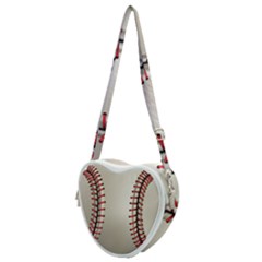 Baseball Heart Shoulder Bag by Ket1n9