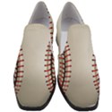 Baseball Women Slip On Heel Loafers View1