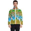 World Map Men s Bomber Jacket View1