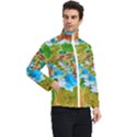 World Map Men s Bomber Jacket View2