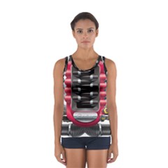 Car Engine Sport Tank Top  by Ket1n9