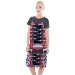 Car Engine Camis Fishtail Dress by Ket1n9