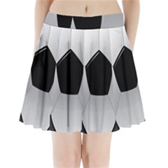 Soccer Ball Pleated Mini Skirt by Ket1n9