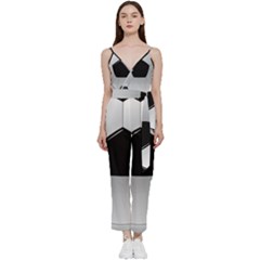 Soccer Ball V-neck Camisole Jumpsuit by Ket1n9