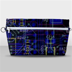 Technology Circuit Board Layout Handbag Organizer by Ket1n9