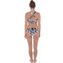 Ying Yang Tattoo Cross Back Hipster Bikini Set View2