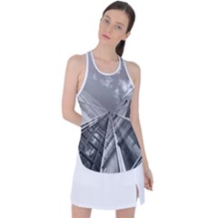 Architecture-skyscraper Racer Back Mesh Tank Top by Ket1n9