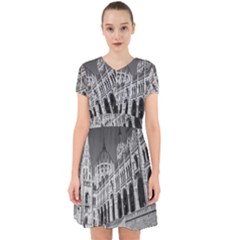 Architecture-parliament-landmark Adorable In Chiffon Dress by Ket1n9