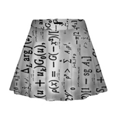 Science Formulas Mini Flare Skirt by Ket1n9