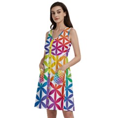 Heart Energy Medicine Sleeveless Dress With Pocket by Ket1n9