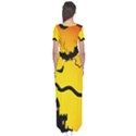 Halloween Night Terrors Short Sleeve Maxi Dress View2