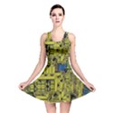 Technology Circuit Board Reversible Skater Dress View1