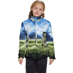 Astronaut Kids  Puffer Bubble Jacket Coat by Ket1n9