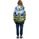 Astronaut Kids  Hooded Longline Puffer Jacket View4