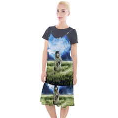 Astronaut Camis Fishtail Dress by Ket1n9