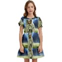 Astronaut Kids  Puff Sleeved Dress View1