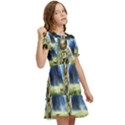 Astronaut Kids  Puff Sleeved Dress View2