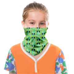 Alien Pattern- Face Covering Bandana (kids) by Ket1n9