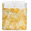 Cheese-slices-seamless-pattern-cartoon-style Duvet Cover Double Side (Queen Size) View2