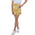 Cheese-slices-seamless-pattern-cartoon-style Kids  Tennis Skirt View1