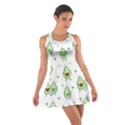 Cute-seamless-pattern-with-avocado-lovers Cotton Racerback Dress View1