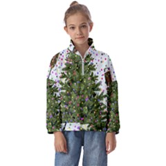 New-year-s-eve-new-year-s-day Kids  Half Zip Hoodie by Ket1n9