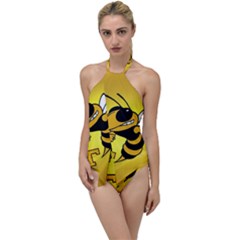 Georgia Institute Of Technology Ga Tech Go With The Flow One Piece Swimsuit by Ket1n9