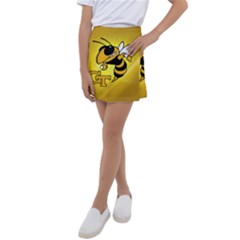 Georgia Institute Of Technology Ga Tech Kids  Tennis Skirt by Ket1n9