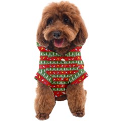 Christmas-papers-red-and-green Dog Coat by Grandong