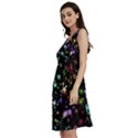 Christmas-star-gloss-lights-light Classic Skater Dress View2