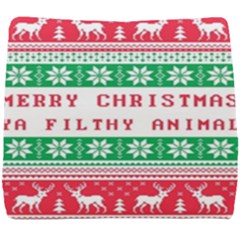 Merry Christmas Ya Filthy Animal Seat Cushion by Grandong