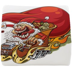 Funny Santa Claus Christmas Seat Cushion by Grandong