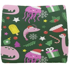 Colorful-funny-christmas-pattern   --- Seat Cushion by Grandong