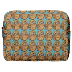 Seamless Cute Colourfull Owl Kids Pattern Make Up Pouch (large) by Grandong