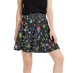 Illustration Universe Star Planet Waistband Skirt by Grandong