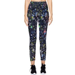 Illustration Universe Star Planet Pocket Leggings  by Grandong