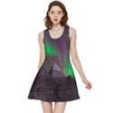 Aurora Northern Lights Celestial Magical Astronomy Inside Out Reversible Sleeveless Dress View1