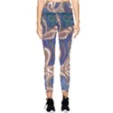 Pattern Psychedelic Hippie Abstract Pocket Leggings  View1