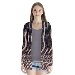 Tree Nature Landscape Forest Drape Collar Cardigan by Vaneshop