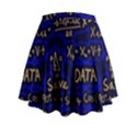 Art Pattern Design Background Graphic Mini Flare Skirt View2