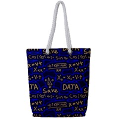 Art Pattern Design Background Graphic Full Print Rope Handle Tote (small) by Vaneshop