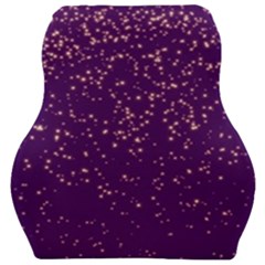 Purple Glittery Backdrop Scrapbooking Sparkle Car Seat Velour Cushion  by Vaneshop