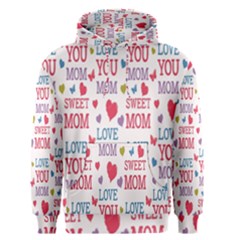 Love Mom Happy Mothers Day I Love Mom Graphic Men s Core Hoodie by Vaneshop