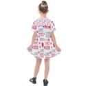 Love Mom Happy Mothers Day I Love Mom Graphic Kids  Sailor Dress View2