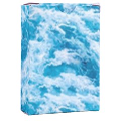 Blue Ocean Wave Texture Playing Cards Single Design (rectangle) With Custom Box by Jack14