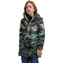 Computer Ram Tech - Kids  Hooded Longline Puffer Jacket View3