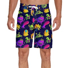 Space Patterns Men s Beach Shorts by Amaryn4rt