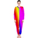 Multi-color-rainbow-background OnePiece Jumpsuit (Ladies) View1