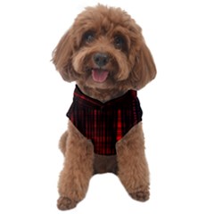 Black And Red Backgrounds Dog Sweater by Amaryn4rt